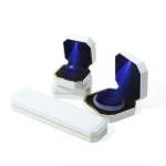 LED Ring Box Factory - Velvet Leather Jewelry Storage with Lights