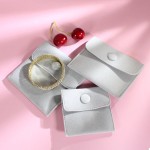 Jewelry Pouch Factory - Luxury Suede Envelope with Bow