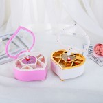 Music Jewelry Box Manufacturer - Heart-shaped Ballerina Rotating