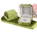Jewelry Set Box Manufacturer - Green Velvet Premium Packaging