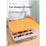Toy Storage Box Manufacturer - OEM PP Creative Kids Educational Building Lid