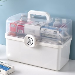 First Aid Box Manufacturer - Portable Three-Layer Multipurpose Medical Cabinet