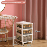 Kitchen Storage Cabinet Manufacturer - Multi-functional 4 Tier with Drawers