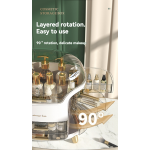 Cosmetic Organizer Manufacturer - Waterproof Big Capacity Desktop Makeup Jewelry