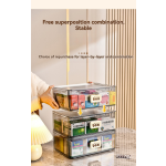 Medicine Storage Box Manufacturer - Large Capacity Stackable Dustproof Plastic