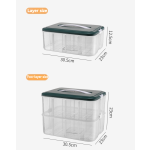 Toy Storage Container Manufacturer - Multi-Layer Rectangle for Kids Dolls Blocks