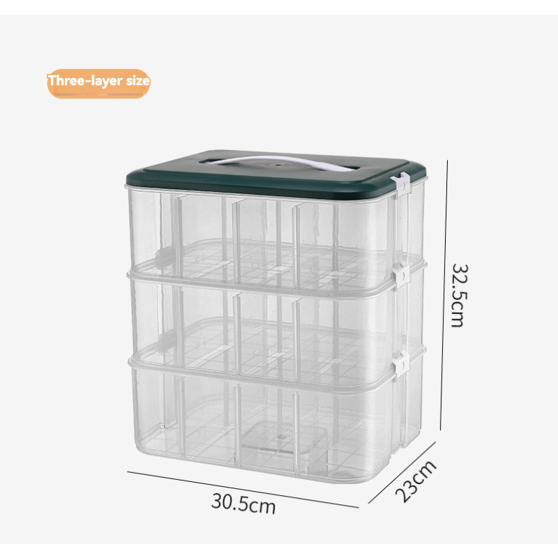Toy Storage Container Manufacturer - Multi-Layer Rectangle for Kids Dolls Blocks