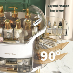 Cosmetic Organizer Manufacturer - Waterproof Big Capacity Desktop Makeup Jewelry