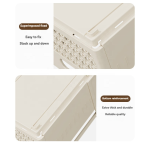 Storage Basket Manufacturer - Kitchen Deep Cabinet Right-Angle Retractable Organizing