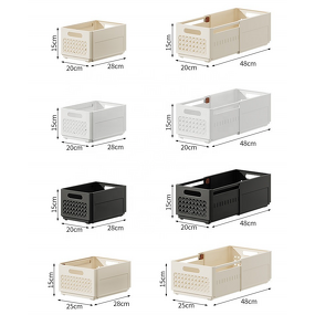 Storage Basket Manufacturer - Vintage Plastic Laundry Basket Expandable