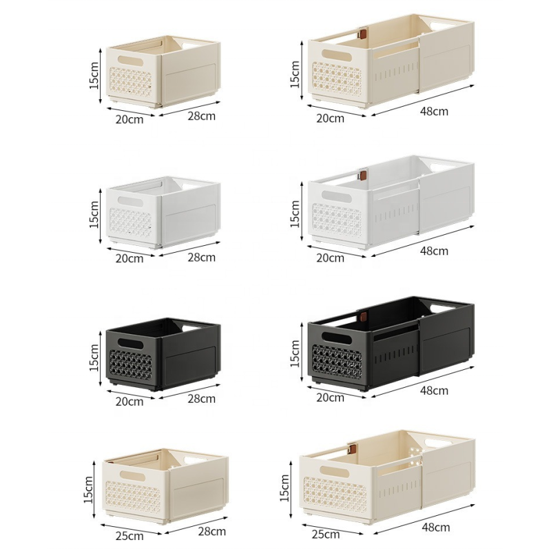 Storage Basket Manufacturer - Vintage Plastic Laundry Basket Expandable