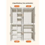 Storage Cabinet Manufacturer - Multifunction Open Door Drawer with Wheels