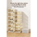 Shoe Box Manufacturer - Plastic Space Saving Folding Collapse Multipurpose