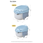 Children Storage Box Manufacturer - Large Capacity Pig Dolphin Building Blocks Basket