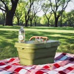 Picnic Basket Manufacturer - Eco-Friendly PP Plastic Foldable Multi-functional