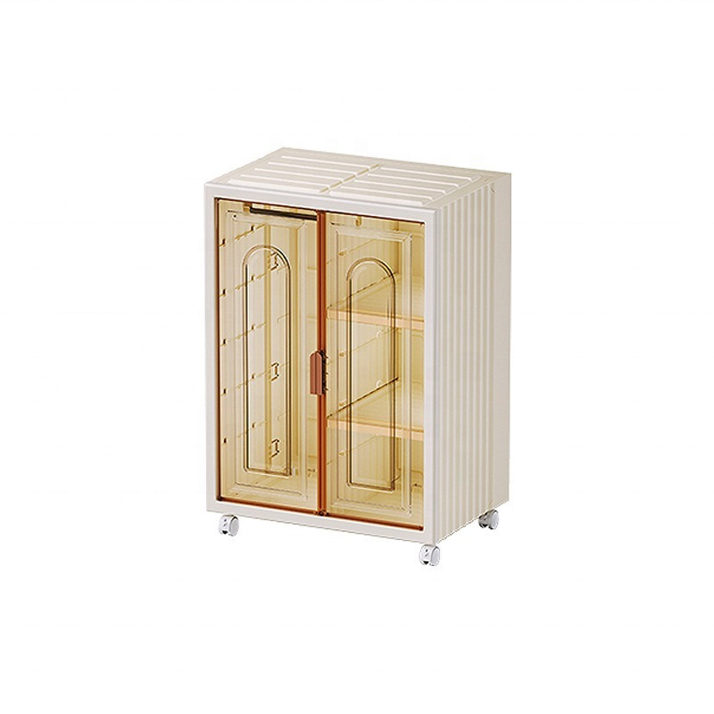 Portable Wardrobe Manufacturer - PP Removable Kids Clothes Cupboard Detachable