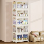 Storage Cabinet Manufacturer - Multi-layer Foldable Load-bearing with Wheels