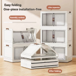 Storage Container Manufacturer - Multi Layer Thick Clear Foldable Double Doors