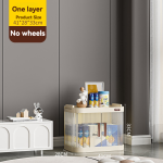 Storage Container Manufacturer - 3-Pack Rectangle Foldable with Wheels 35L Capacity