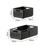 Storage Box Manufacturer - Retractable Drawer Cabinet Right Angle Deep Cabinet