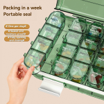 Pill Organizer Manufacturer - Portable Rectangle Weekly Supplement Medication Case