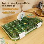 Pill Organizer Manufacturer - Portable Rectangle Weekly Supplement Medication Case