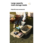 Picnic Basket Manufacturer - Portable Outdoor Plastic Foldable Food Container