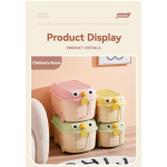 Kids Storage Box Manufacturer - PP Material Colorful Baby Room Toys Container