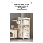 Storage Trolley Manufacturer - Wholesale 5-Layer Standing Type with Handle