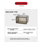 Shoe Storage Case Manufacturer - Fashionable Foldable Magnet Transparent Stackable