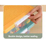 Toy Storage Box Manufacturer - OEM PP Creative Kids Educational Building Lid