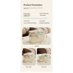 Cosmetic Storage Box Manufacturer - Plastic Collapsible Dust Proof Makeup Organizer