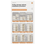 Storage Rack Manufacturer - Wholesale 5-Layer Multifunctional Household Cart