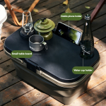 Picnic Basket Manufacturer - Portable Folding with Table Lip Handle Space-Saving