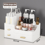 Makeup Organizer Manufacturer - Acrylic Clear with Drawers Plastic Desktop