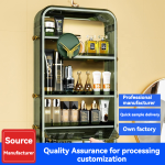 Bathroom Storage Rack Manufacturer - Perforation-free Toilet Towel Wall Mounted