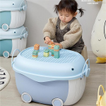 Children Storage Box Manufacturer - Large Capacity Pig Dolphin Building Blocks Basket