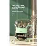 Makeup Storage Box Manufacturer - Desktop Dustproof Waterproof Jewelry Face Mask