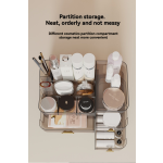 Bathroom Organizer Manufacturer - Stackable PP Rectangle Flexible Drawers Countertops