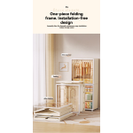 Home Wardrobe Manufacturer - High Strength Plastic Folding Storage Cabinet