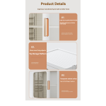 Bathroom Storage Cabinet Manufacturer - Small Narrow with Doors Shelves Toilet Paper