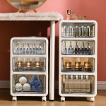 Kitchen Storage Cabinet Manufacturer - Multi-functional 4 Tier with Drawers