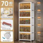 Storage Cabinet Manufacturer - Factory Direct Foldable Tall Thin with Wheels