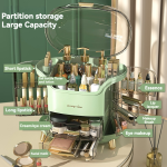 Makeup Organizer Manufacturer - Dust Water Proof Cosmetic Storage with Drawers
