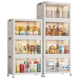 Storage Container Manufacturer - Multi Layer Thick Clear Foldable Double Doors