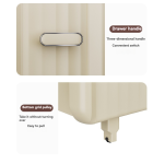 Kitchen Storage Rack Manufacturer - Modern Ultra-Thin PP Mobile Drawer Cart