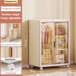 Kids Wardrobe Manufacturer - No Installation Required Portable Folding Closet