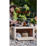 Outdoor Storage Box Manufacturer - Rectangular Foldable Plastic with Wooden Lid