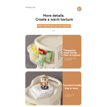 Storage Rack Manufacturer - Multifunctional 5-Layer PP Household Mobile Cart