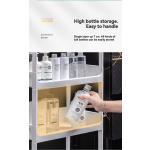 Storage Rack Manufacturer - Multi-Function Plastic with Cover Wheels Standing